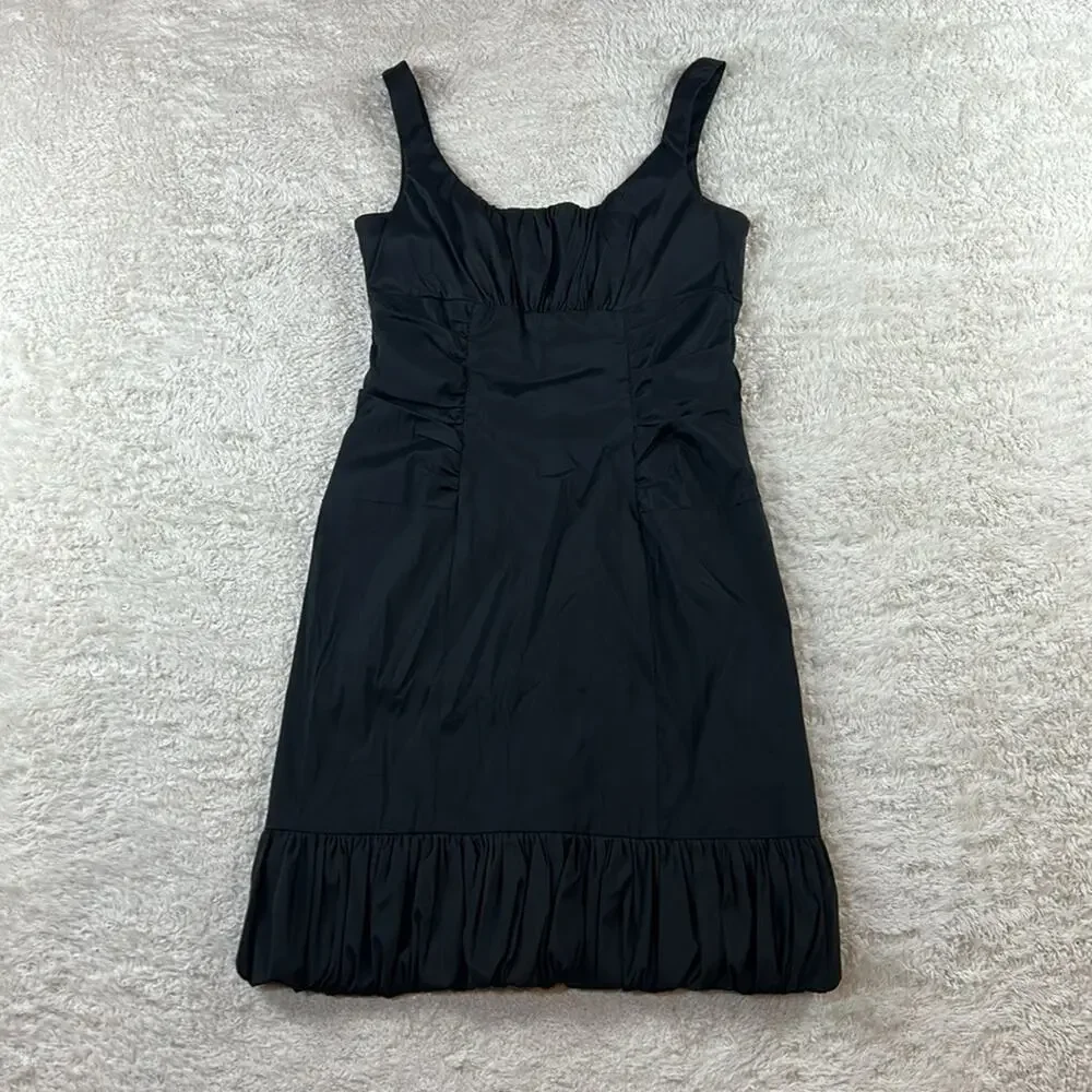 Betsy and Adam Linda Bernell black sheath‎ wiggle cocktail party dress, small